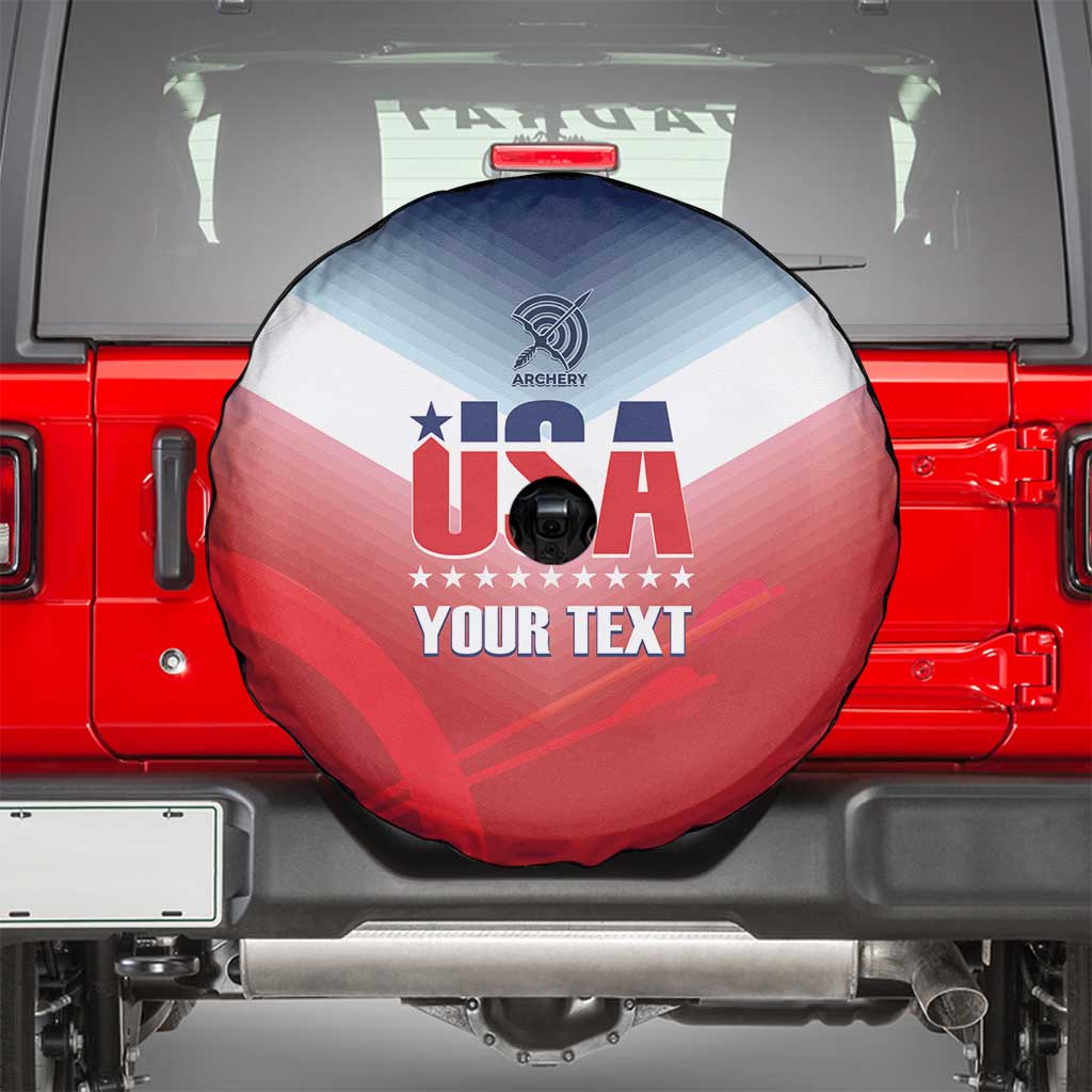 Personalized United States Archery Spare Tire Cover USA 2025 Sporty Style - Wonder Print Shop
