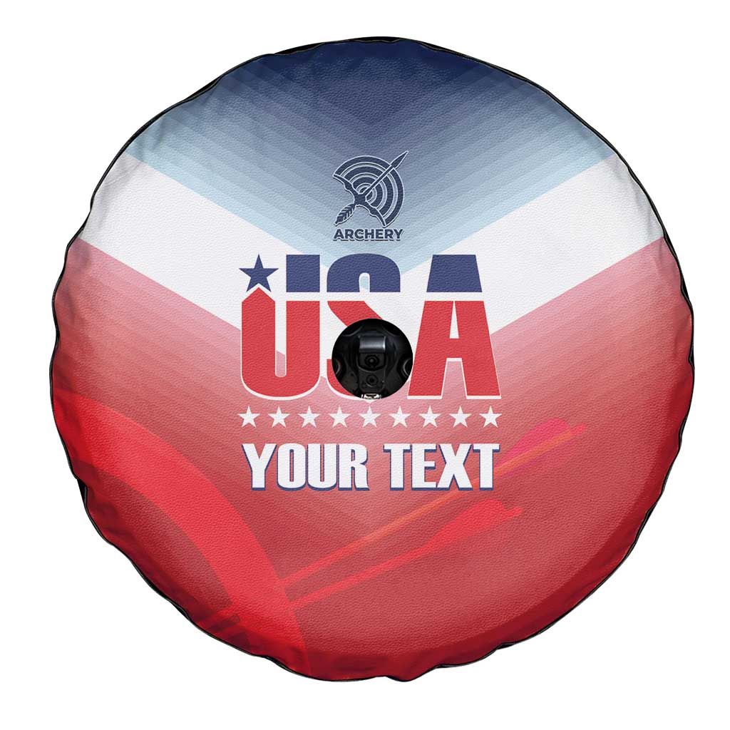 Personalized United States Archery Spare Tire Cover USA 2025 Sporty Style - Wonder Print Shop