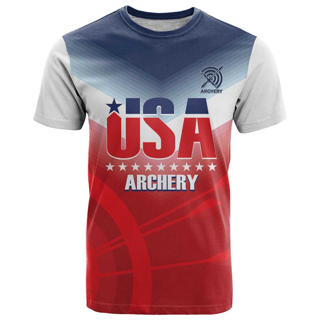 Personalized United States Archery T Shirt USA 2025 Sporty Style - Wonder Print Shop