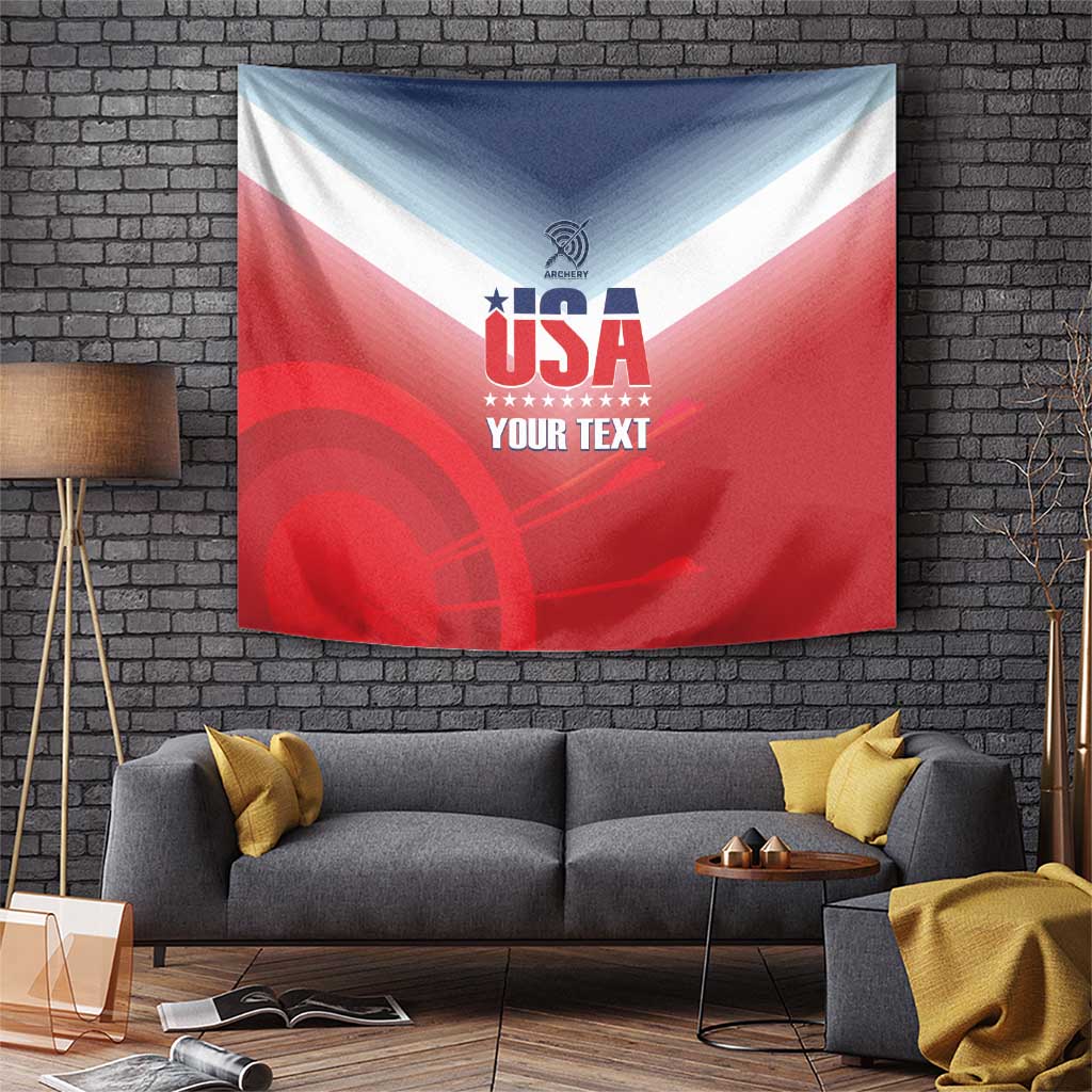 Personalized United States Archery Tapestry USA 2025 Sporty Style - Wonder Print Shop