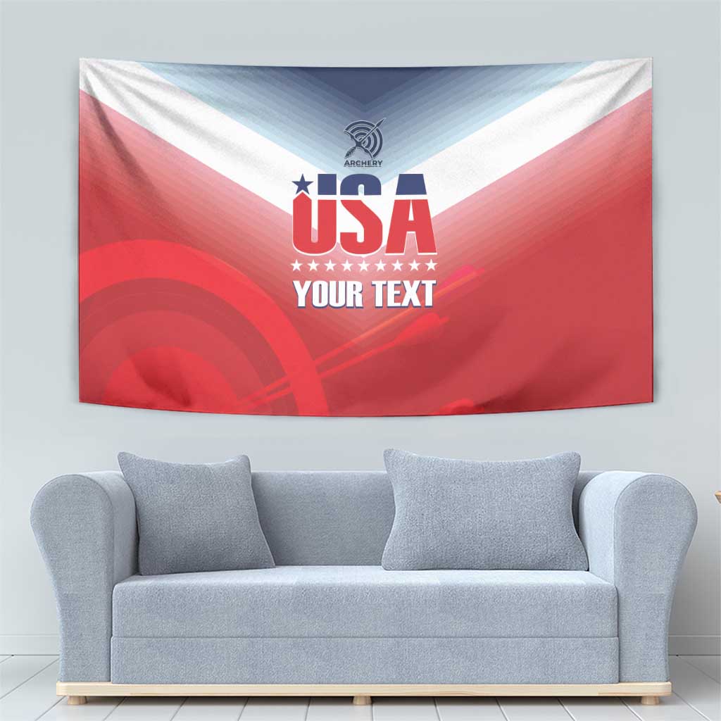 Personalized United States Archery Tapestry USA 2025 Sporty Style - Wonder Print Shop