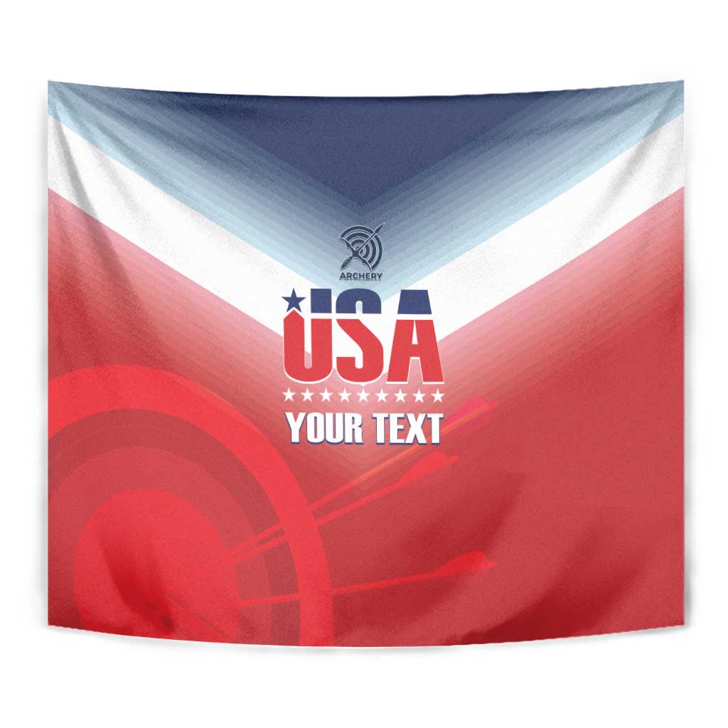 Personalized United States Archery Tapestry USA 2025 Sporty Style - Wonder Print Shop