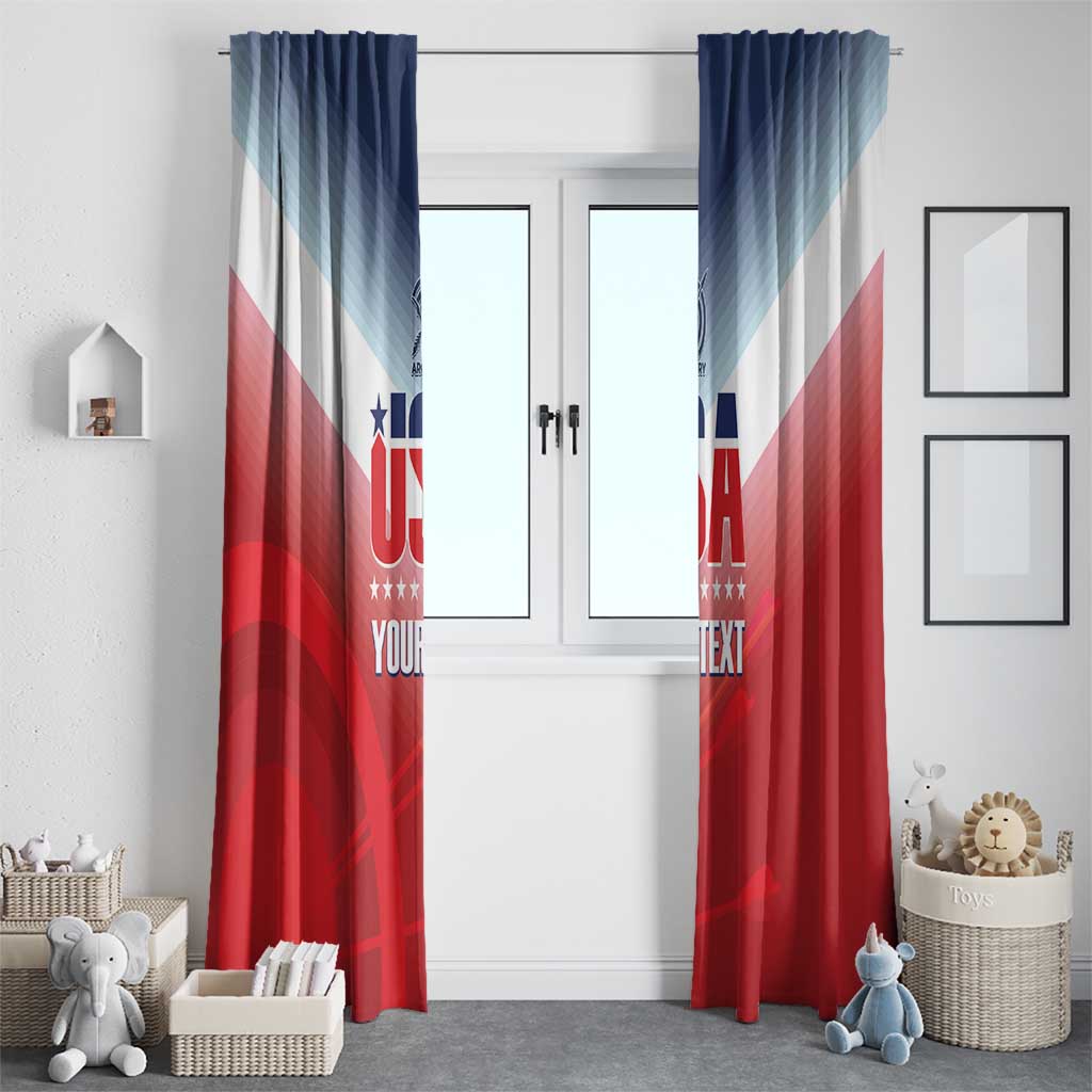Personalized United States Archery Window Curtain USA 2025 Sporty Style - Wonder Print Shop