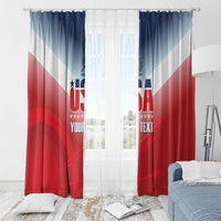 Personalized United States Archery Window Curtain USA 2025 Sporty Style - Wonder Print Shop