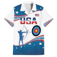 Personalized United States Archery Family Matching Tank Maxi Dress and Hawaiian Shirt USA Sport Curve Style - Wonder Print Shop