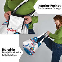 Personalized United States Archery Grocery Bag USA Sport Curve Style - Wonder Print Shop