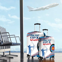 Personalized United States Archery Luggage Cover USA Sport Curve Style - Wonder Print Shop