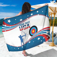 Personalized United States Archery Sarong USA Sport Curve Style - Wonder Print Shop