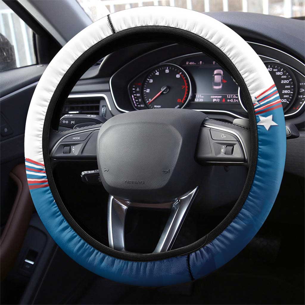 United States Archery Steering Wheel Cover USA Sport Curve Style - Wonder Print Shop
