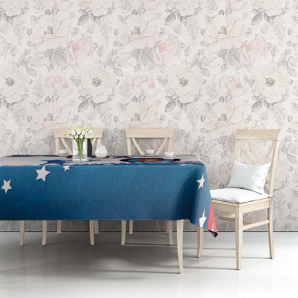 Personalized United States Archery Tablecloth USA Sport Curve Style - Wonder Print Shop