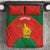 Custom Zimbabwe Cricket Bedding Set Go Chevrons 2003 Color Version - Wonder Print Shop