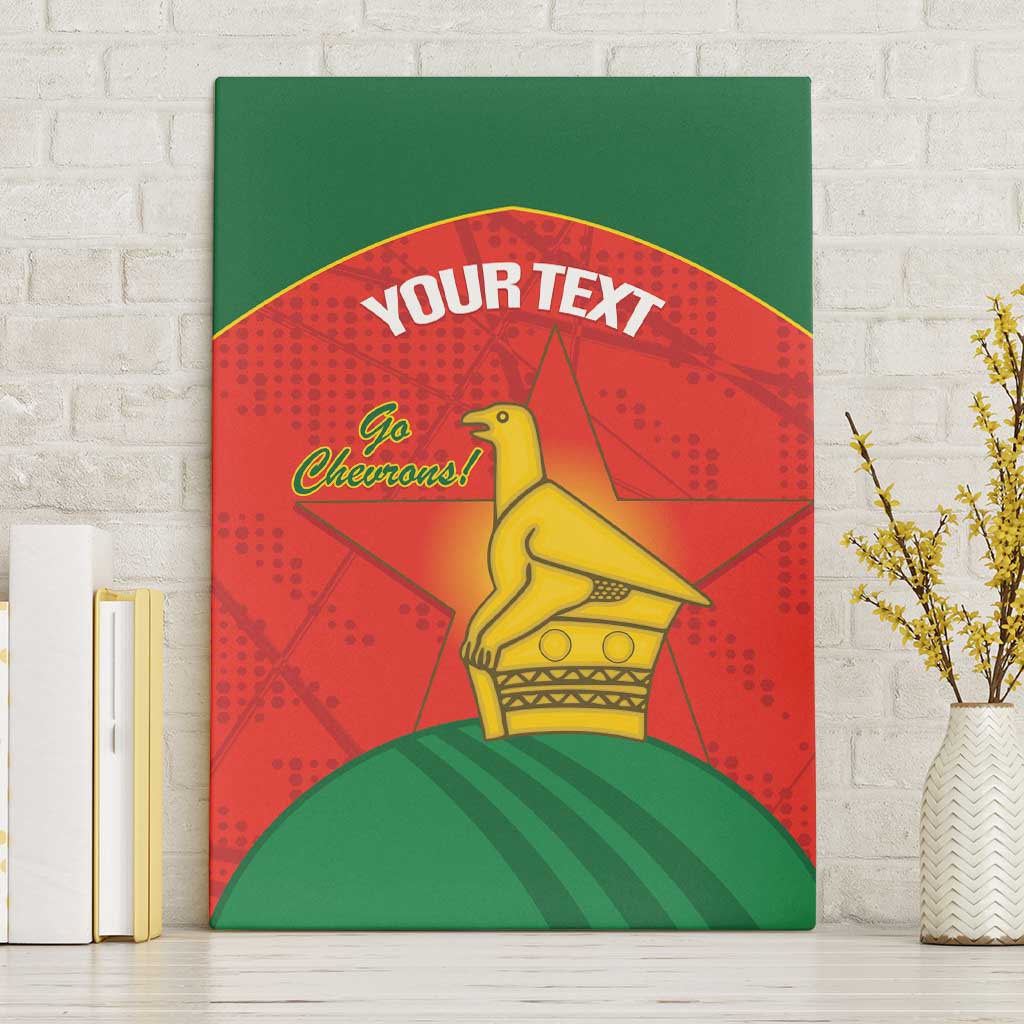 Custom Zimbabwe Cricket Canvas Wall Art Go Chevrons 2003 Color Version - Wonder Print Shop