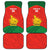 Custom Zimbabwe Cricket Car Mats Go Chevrons 2003 Color Version - Wonder Print Shop
