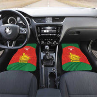 Custom Zimbabwe Cricket Car Mats Go Chevrons 2003 Color Version - Wonder Print Shop
