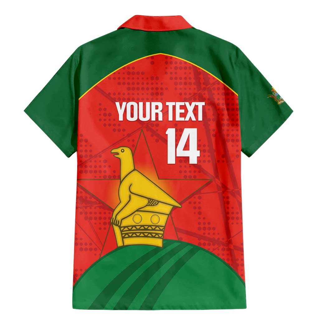 Custom Zimbabwe Cricket Family Matching Mermaid Dress and Hawaiian Shirt Go Chevrons 2003 Color Version - Wonder Print Shop