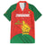 Custom Zimbabwe Cricket Family Matching Off Shoulder Maxi Dress and Hawaiian Shirt Go Chevrons 2003 Color Version - Wonder Print Shop
