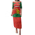 Custom Zimbabwe Cricket Family Matching Puletasi and Hawaiian Shirt Go Chevrons 2003 Color Version - Wonder Print Shop
