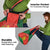 Custom Zimbabwe Cricket Grocery Bag Go Chevrons 2003 Color Version - Wonder Print Shop