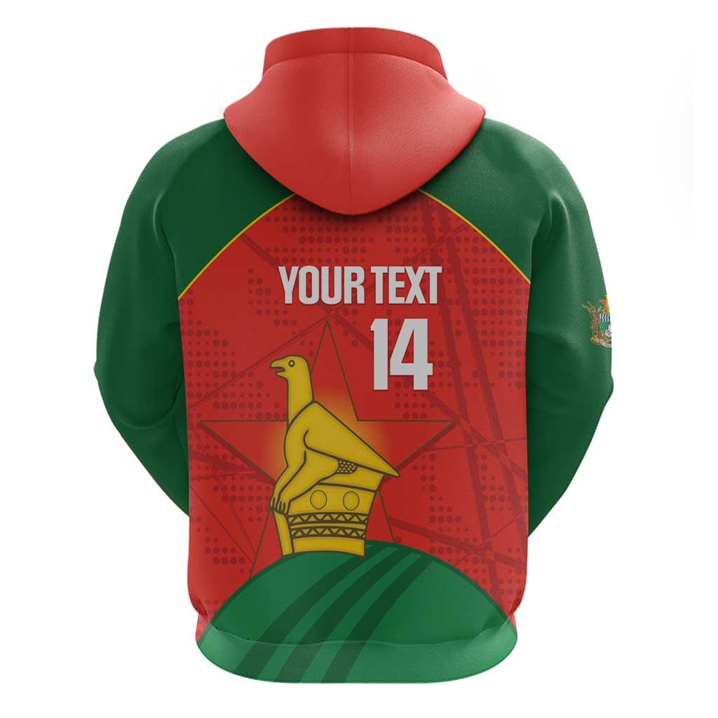 Custom Zimbabwe Cricket Hoodie Go Chevrons 2003 Color Version - Wonder Print Shop