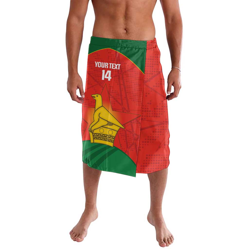 Custom Zimbabwe Cricket Lavalava Go Chevrons 2003 Color Version - Wonder Print Shop