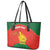 Custom Zimbabwe Cricket Leather Tote Bag Go Chevrons 2003 Color Version - Wonder Print Shop