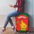 Custom Zimbabwe Cricket Luggage Cover Go Chevrons 2003 Color Version - Wonder Print Shop