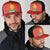 Zimbabwe Cricket Mesh Trucker Cap Go Chevrons 2003 Color Version - Wonder Print Shop