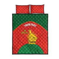 Custom Zimbabwe Cricket Quilt Bed Set Go Chevrons 2003 Color Version - Wonder Print Shop