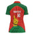 Custom Zimbabwe Cricket Women Polo Shirt Go Chevrons 2003 Color Version - Wonder Print Shop