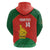 Custom Zimbabwe Cricket Zip Hoodie Go Chevrons 2003 Color Version - Wonder Print Shop