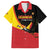 Custom Uganda Cricket Hawaiian Shirt Go Cranes African Pattern - Wonder Print Shop