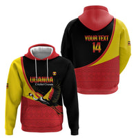 Custom Uganda Cricket Hoodie Go Cranes African Pattern - Wonder Print Shop