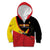 Custom Uganda Cricket Kid Hoodie Go Cranes African Pattern - Wonder Print Shop