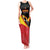 Custom Uganda Cricket Tank Maxi Dress Go Cranes African Pattern - Wonder Print Shop