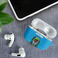Custom Tanzania Cricket AirPods Case Go Cows Sporty African Pattern - Wonder Print Shop