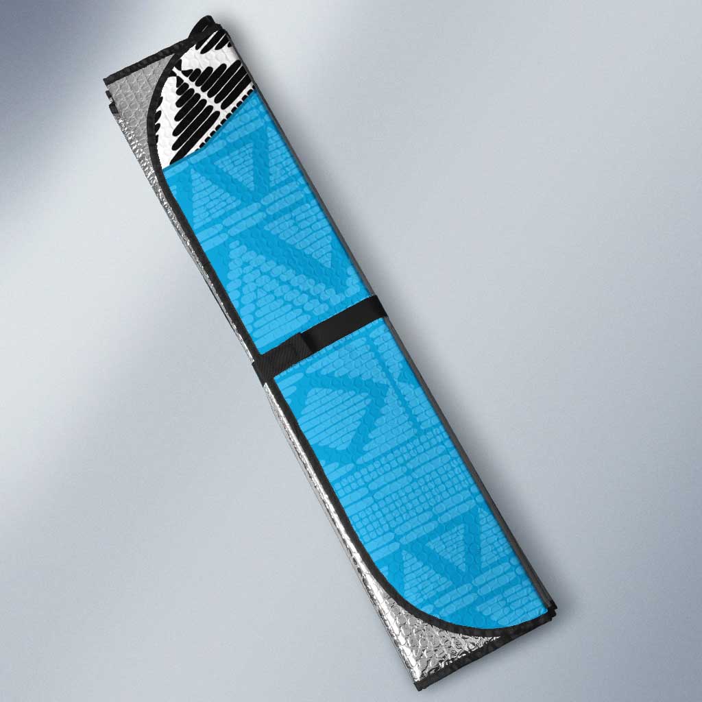 Custom Tanzania Cricket Auto Sun Shade Go Cows Sporty African Pattern - Wonder Print Shop