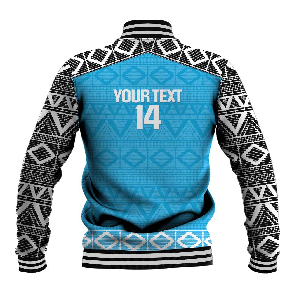Custom Tanzania Cricket Baseball Jacket Go Cows Sporty African Pattern - Wonder Print Shop