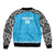 Custom Tanzania Cricket Bomber Jacket Go Cows Sporty African Pattern - Wonder Print Shop