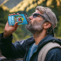 Custom Tanzania Cricket 4 in 1 Can Cooler Tumbler Go Cows Sporty African Pattern - Wonder Print Shop