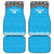Custom Tanzania Cricket Car Mats Go Cows Sporty African Pattern - Wonder Print Shop