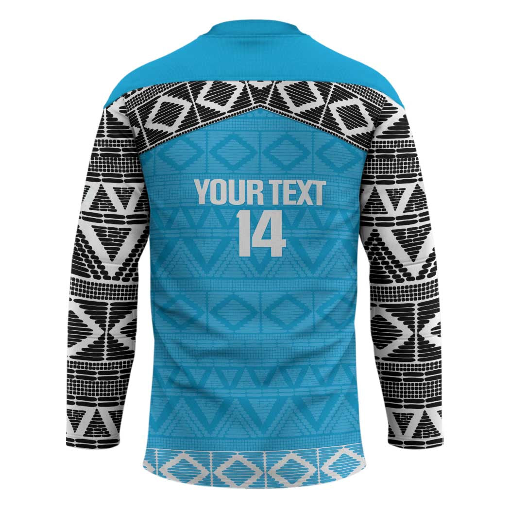 Custom Tanzania Cricket Hockey Jersey Go Cows Sporty African Pattern - Wonder Print Shop