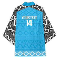 Custom Tanzania Cricket Kimono Go Cows Sporty African Pattern - Wonder Print Shop