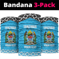 Custom Tanzania Cricket Neck Gaiter Go Cows Sporty African Pattern - Wonder Print Shop