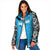 Custom Tanzania Cricket Padded Jacket Go Cows Sporty African Pattern - Wonder Print Shop