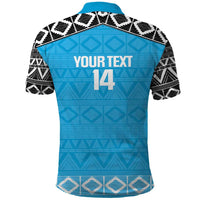 Custom Tanzania Cricket Polo Shirt Go Cows Sporty African Pattern - Wonder Print Shop