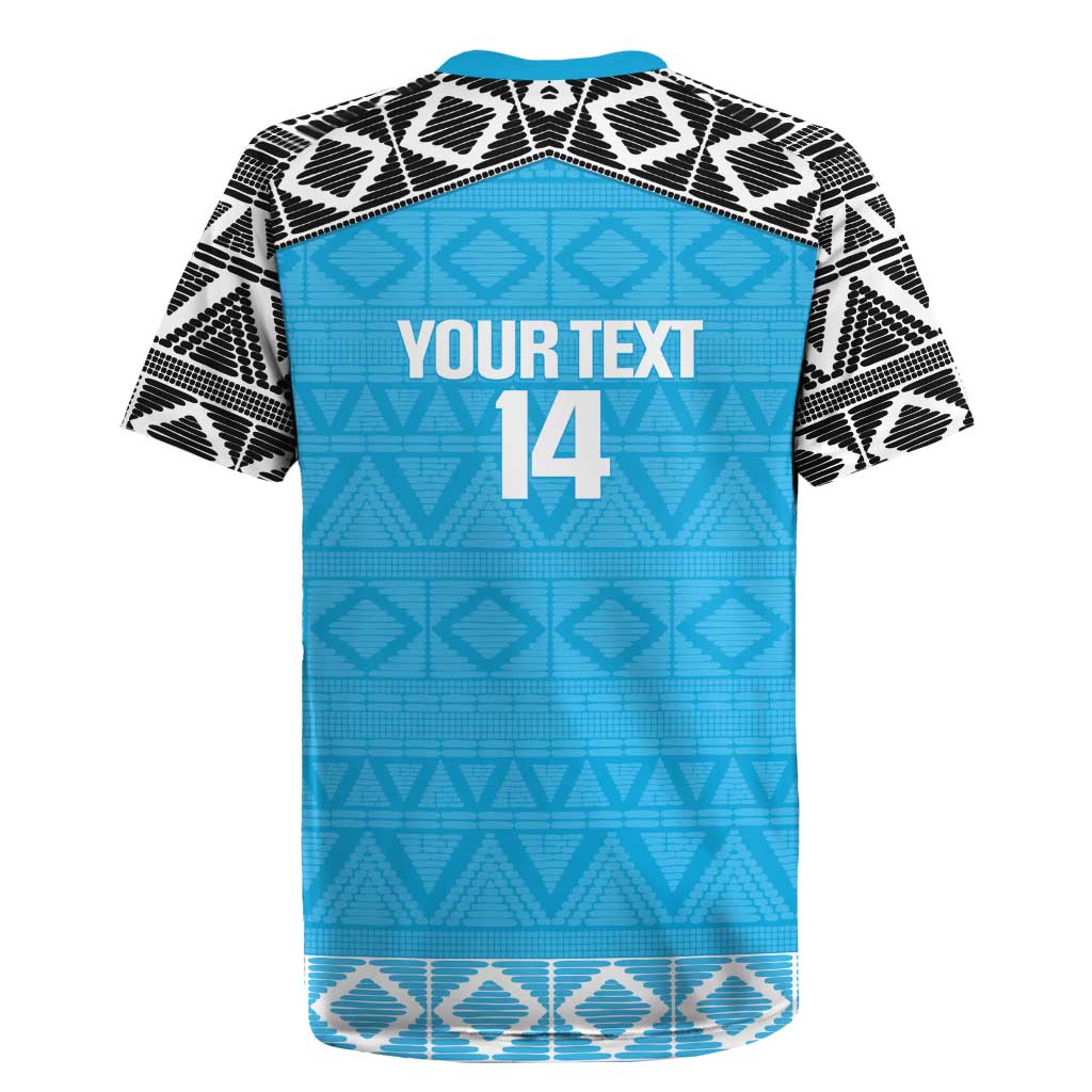 Custom Tanzania Cricket Rugby Jersey Go Cows Sporty African Pattern - Wonder Print Shop