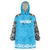 Custom Tanzania Cricket Wearable Blanket Hoodie Go Cows Sporty African Pattern - Wonder Print Shop