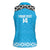 Custom Tanzania Cricket Women Sleeveless Polo Shirt Go Cows Sporty African Pattern - Wonder Print Shop