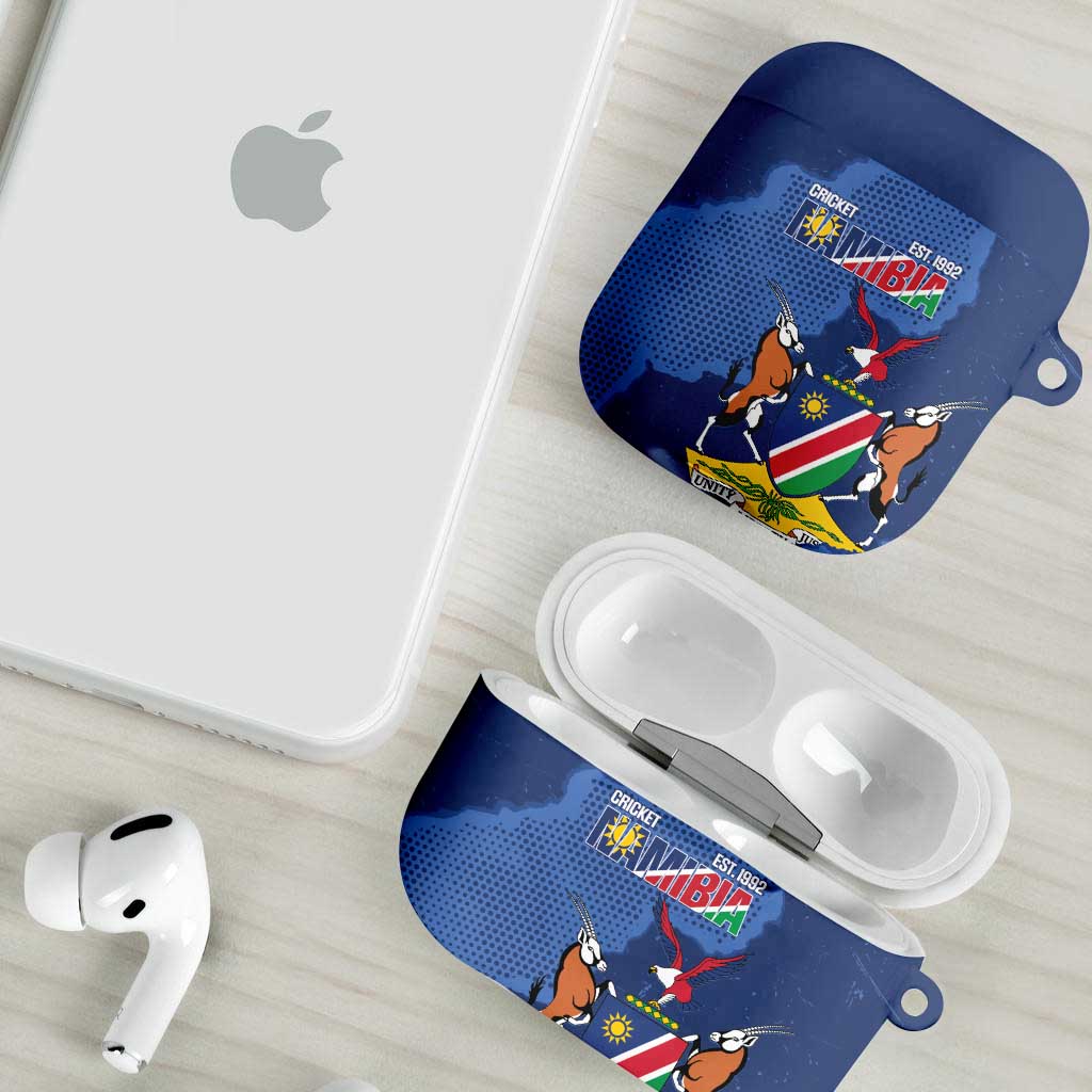 Custom Namibia Cricket AirPods Case Go Eagles Est 1992 - Wonder Print Shop