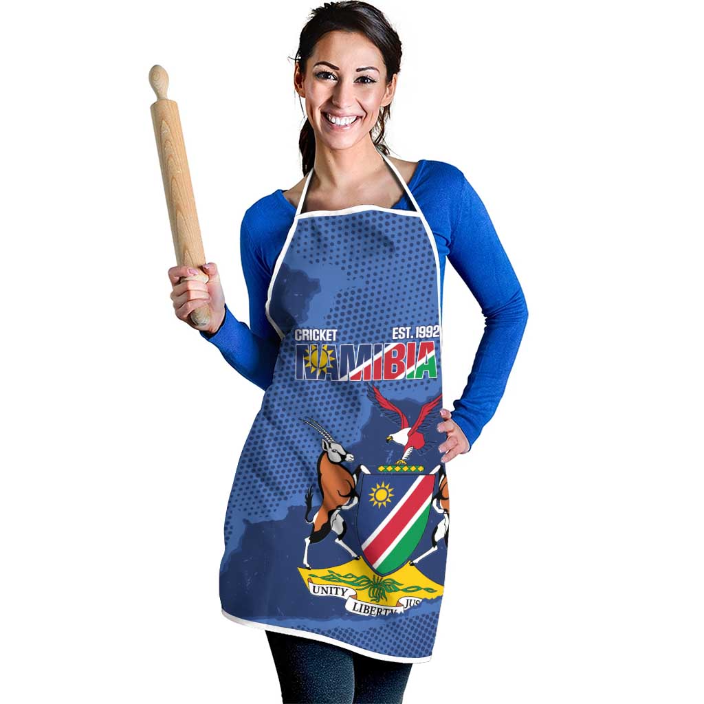 Custom Namibia Cricket Apron Go Eagles Est 1992 - Wonder Print Shop